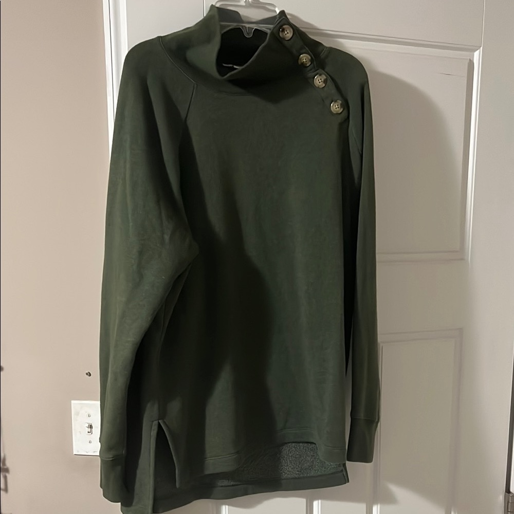 J. Crew Forest Green Sweater